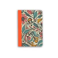 Handbound Pocket Notebooks – Swirly Florals 3