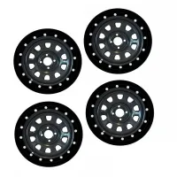 Wheel Armour Suits 4WD & Passenger Set of 4 Black – Image 1