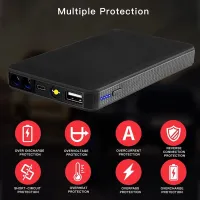 12V Car Jump Starter Power Bank (10000mAh / 300A Peak) – Portable Emergency Kit – Image 4