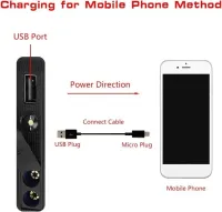 12V Car Jump Starter Power Bank (10000mAh / 300A Peak) – Portable Emergency Kit – Image 9