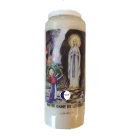 Bougie Neuvaine Notre Dame de Lourdes – Image 1
