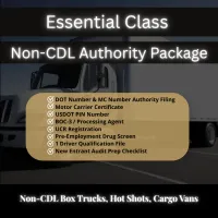 Essential Class Non-CDL Authority Setup  – Image 1