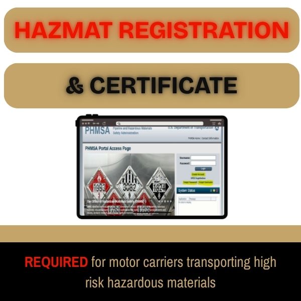 HAZMAT Registration & Certification – Image 1