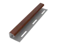 HISTRONG PVC Soffit Panel - J-Trim / End Cap – HS-IT1005-J Indo Teak 印度柚木