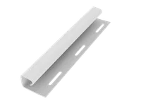 HISTRONG PVC Soffit Panel - J-Trim / End Cap – HS-PW013-J Pure White 纯白