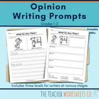 Opinion Writing Prompts – Image 1