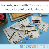 Verb Tense Task Cards – Image 2
