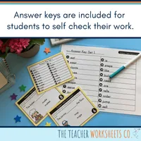 Verb Tense Task Cards – Image 3