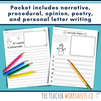 Winter Literacy Activities – Image 4