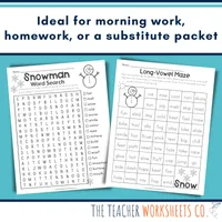 Winter Literacy Activities – Image 2