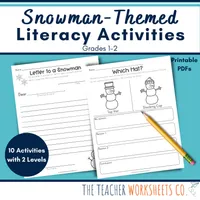 Winter Literacy Activities – Image 1