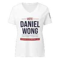 Women’s relaxed v-neck t-shirt – Image 4