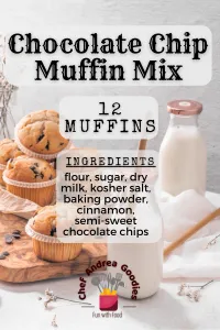 Chocolate Chip Muffin Mix – Image 1