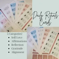 Daily Rituals Printable Cards – Image 1