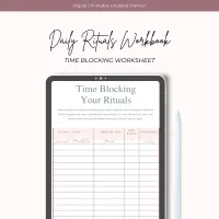 Daily Rituals Reflection & Intentions Workbook – Image 5