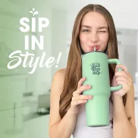 40oz Tumbler w/ Mega Teas – Image 1