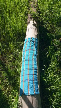 Handwoven Table Runner  – Blue