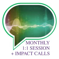 Monthly 1:1 Session PLUS Impact Calls – Image 1