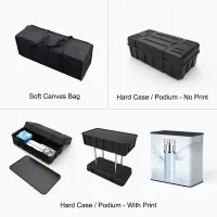 Curved Velcro Fabric Pop Up Display – Image 5
