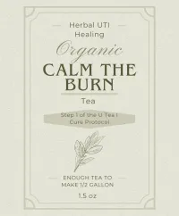 Calm the Burn Tea – Organic Herbal Relief for UTIs – Image 4