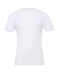 BELLA+CANVAS-3001 Unisex Jersey Short Sleeve Tee – XS , White