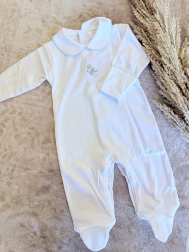 Heirloom Rattle Footie – Image 1