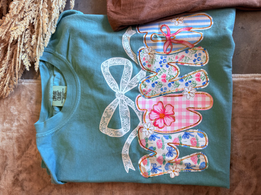 MAMA Lace Bow T-Shirt – Image 1