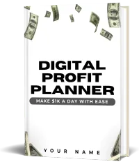 Digital Profit Planner: Make $1K a day with Ease – Image 1