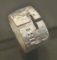 (USD) "The Cross" Declare Ring (Symmetrical) – Image 1