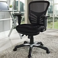 Ergonomic Office Chair | Black Mesh with Adjustable Features – Image 1