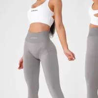 Balance Set White Top + Grey Pants – Image 2