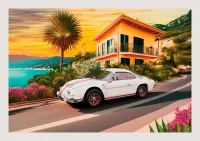Alpine Italian coastline – A2 no frame