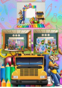 Back to School 1-Learning in Full Color Bundle – Image 1
