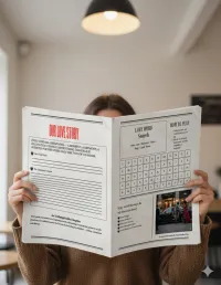 Oversized Valentine's Newspaper – Image 2