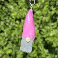 Pixie Gnome Keychain ✨ – Pink