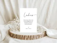 Personalisierbare Hochzeit Schilder Set, Notfallkörbchen, Gästebuch, Geschenke und Karten, Hochzeitstorte HZ02 – Bild 7