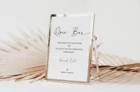 Personalisierbare Hochzeit Schilder Set, Notfallkörbchen, Gästebuch, Geschenke und Karten, Hochzeitstorte HZ02 – Bild 5