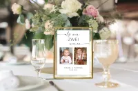 Als wir alt waren Foto Tischnummer Vorlage, druckbare minimalistische Hochzeit Tischdekoration, editierbare Kindheit Foto Zeich – Bild 6