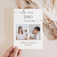 Als wir alt waren Foto Tischnummer Vorlage, druckbare minimalistische Hochzeit Tischdekoration, editierbare Kindheit Foto Zeich – Bild 2