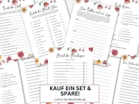 Braut oder Brautigam, JGA Spiel Vorlage – Bild 6