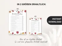 Braut oder Brautigam, JGA Spiel Vorlage – Bild 5
