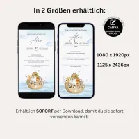 Einladung zur Taufe Noah Arche Motiv – Bild 5