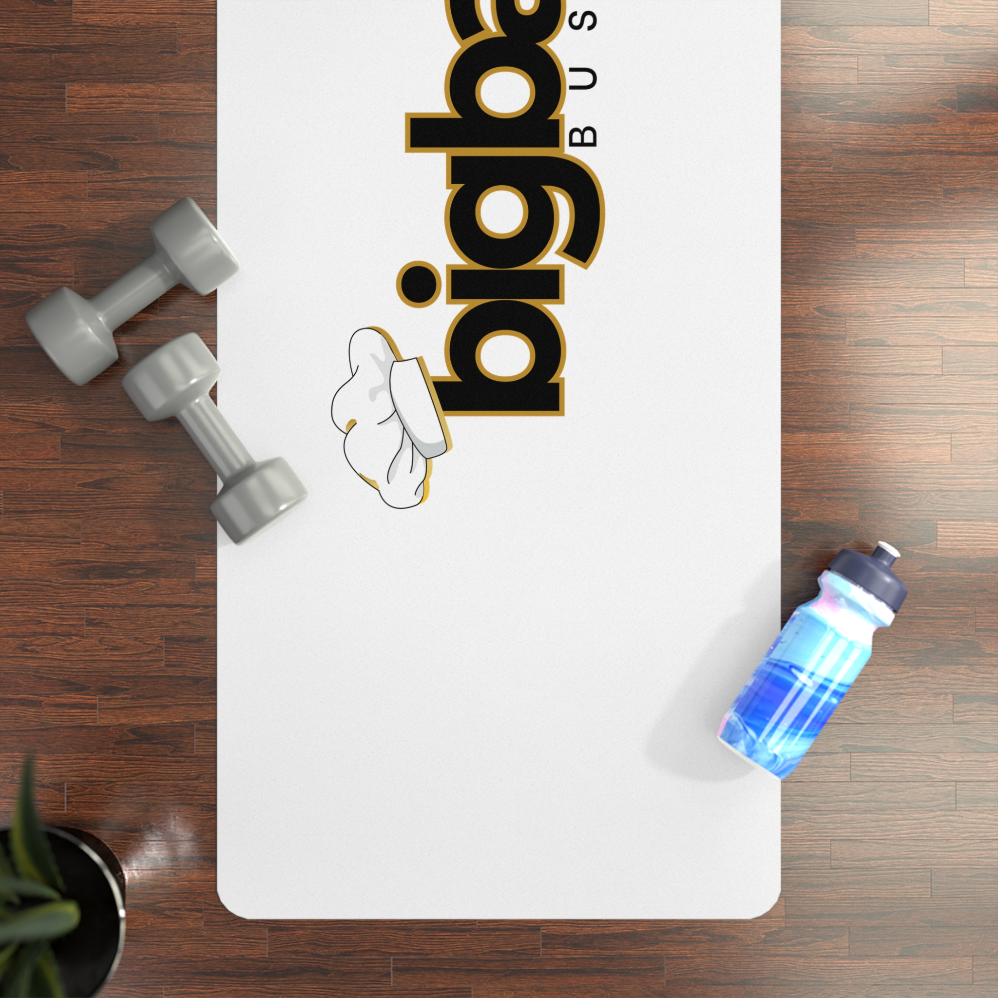 Big Back Durable Rubber Yoga Mat  – Image 1