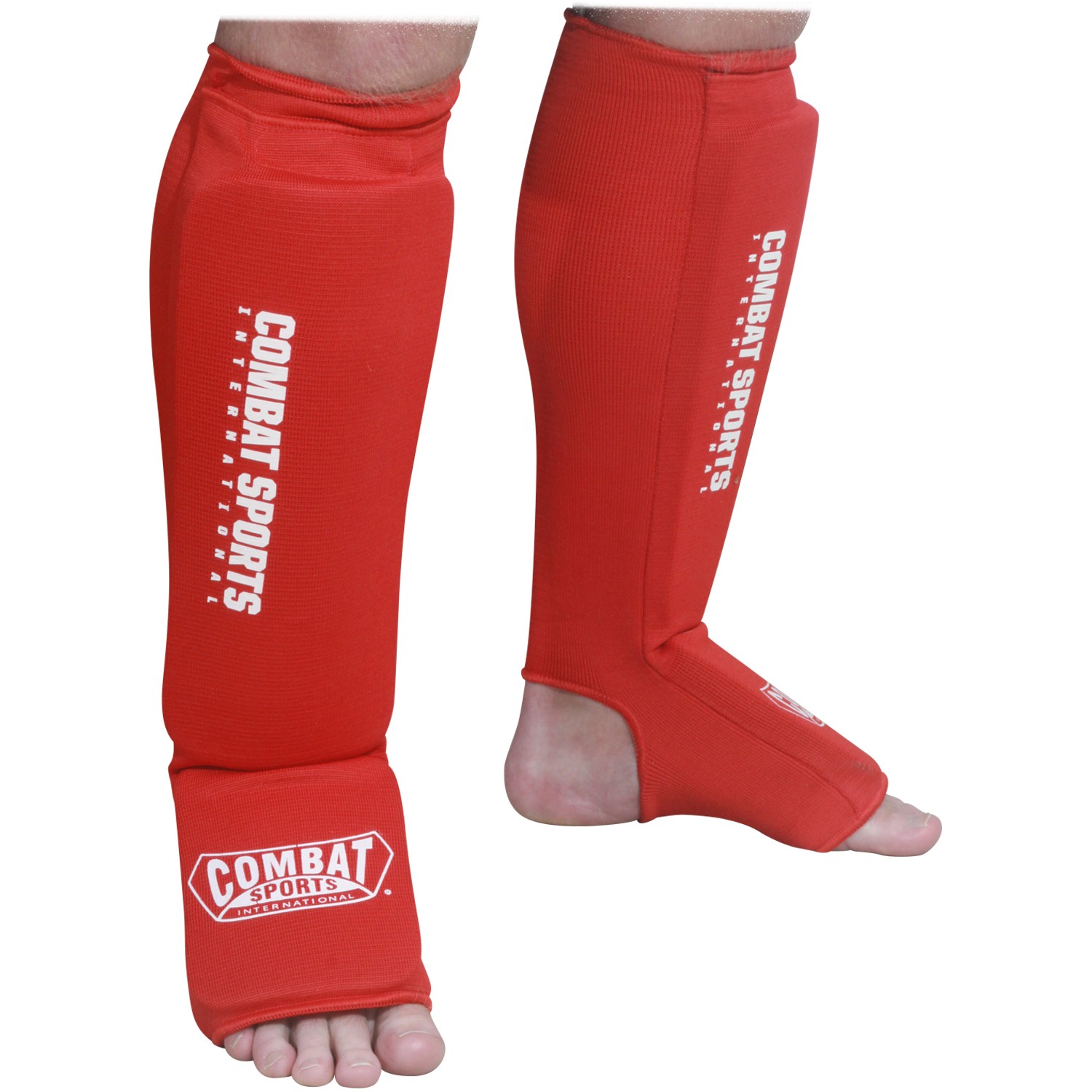 Shin Pads | Cloth – Small, Red