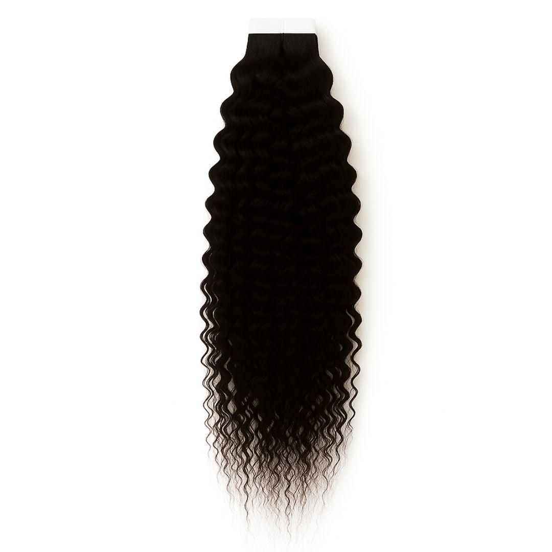 Extension Biadesive Capelli 100% Umani - Ricci – Image 1
