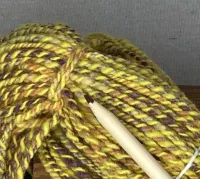 2 ply Hand Spun Yarn - 100% Wool, Worsted Weight – Image 3