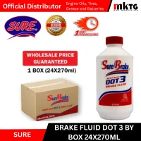 Sure Brake Heavy Duty DOT3 Brake Fluid- By Box – Image 2