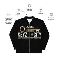 Unisex Bomber Jacket – Image 4
