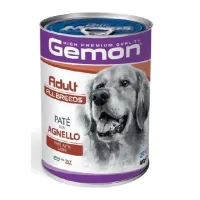 Gemon Adult All Breeds  Paté con Agnello (Monge)- 24x400 g – Image 1