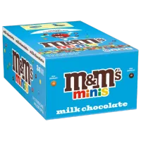 M&M'S Milk Chocolate MINIS Size Candy 1.77-Ounce Tube – Image 1
